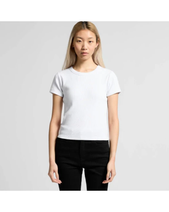 T-Shirts personnalisable As Colour Wo's Organic Rib Tee