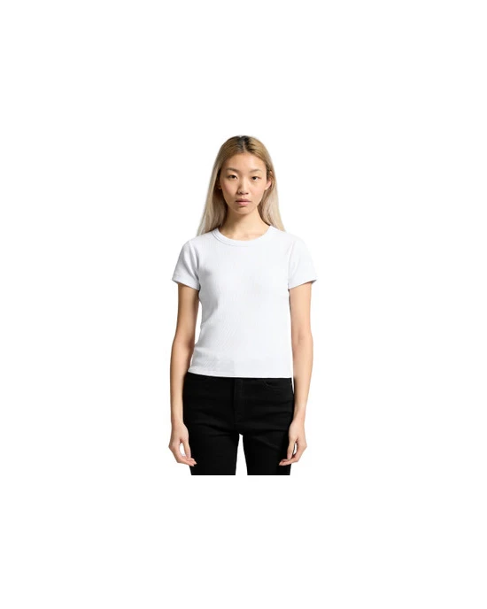 T-Shirts personnalisable As Colour Wo's Organic Rib Tee
