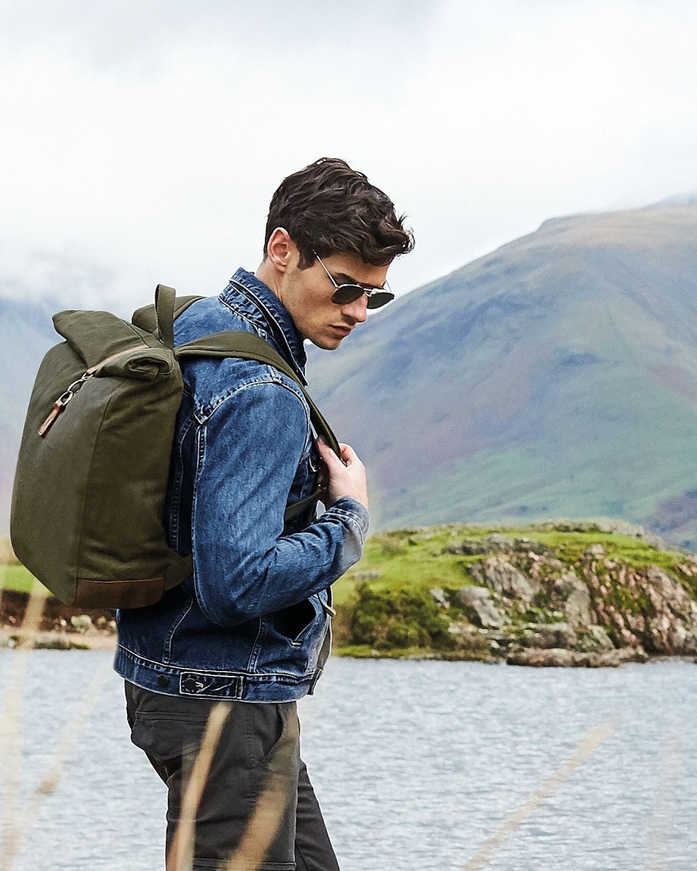 Tassen & Zakken QUADRA HERITAGE WAXED CANVAS BACKPACK voor bedrukking &amp; borduring