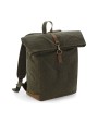 Tassen & Zakken QUADRA HERITAGE WAXED CANVAS BACKPACK voor bedrukking &amp; borduring