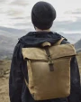 Tassen & Zakken QUADRA HERITAGE WAXED CANVAS BACKPACK voor bedrukking &amp; borduring
