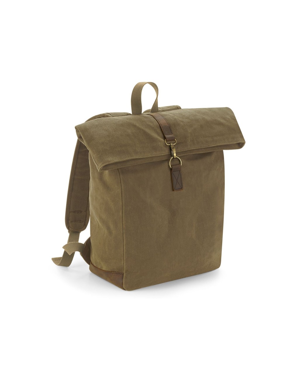 Tassen & Zakken QUADRA HERITAGE WAXED CANVAS BACKPACK voor bedrukking &amp; borduring