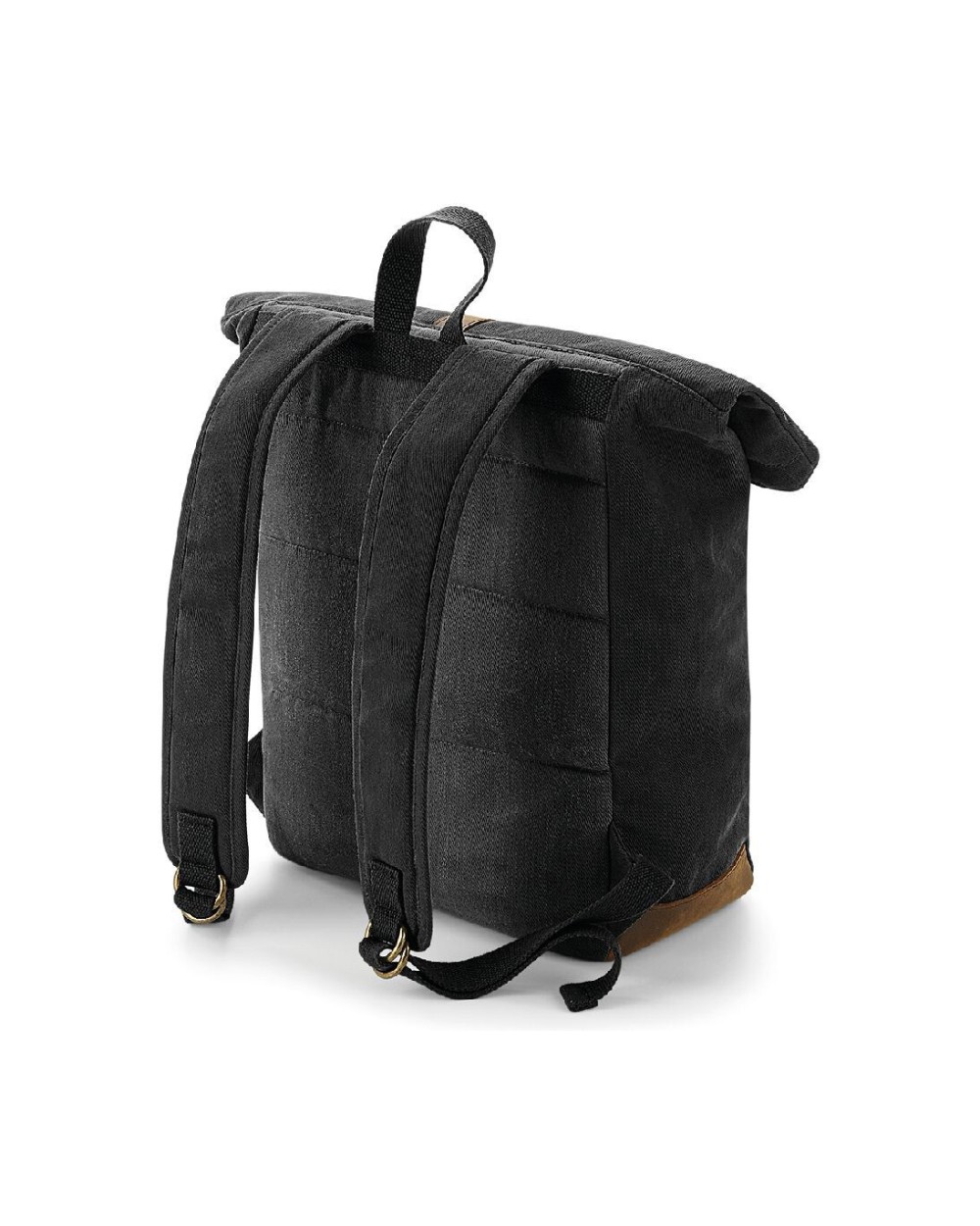 Tassen & Zakken QUADRA HERITAGE WAXED CANVAS BACKPACK voor bedrukking &amp; borduring