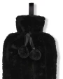 Benodigdheden RIBBON Luxury classic faux fur hot water bottle and cover voor bedrukking &amp; borduring