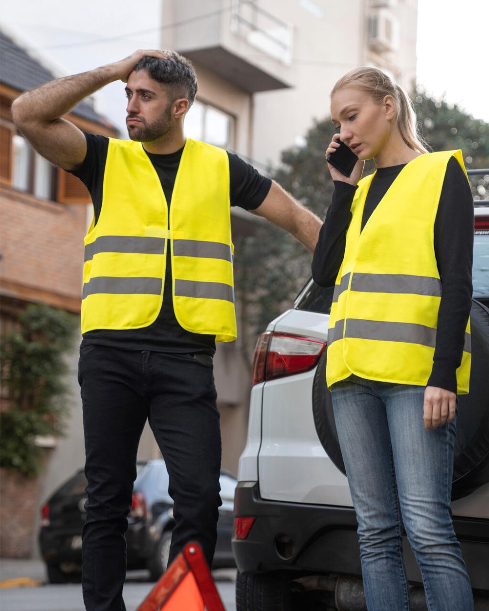 Gilets de sécurité personnalisable KORNTEX Basic Safety-Vest Duo-Pack