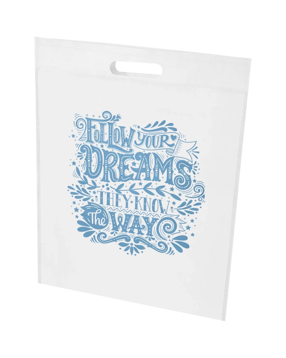 Tote bags personnalisable 4DO Sac shopping EcoSeal non tissé de 5 L en matériaux recyclés certifiés GRS