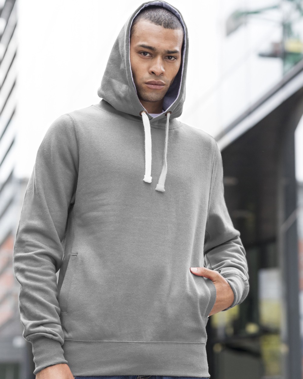 Sweaters & hoodies AWDIS CHUNKY HOODIE voor bedrukking &amp; borduring