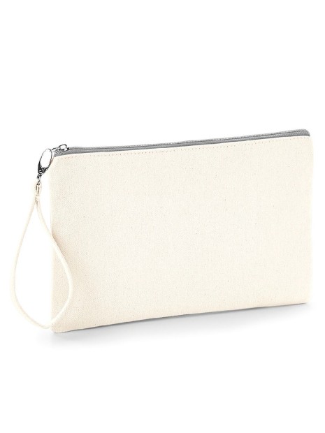 WESTFORDMILL CANVAS WRISTLET POUCH /api/colors/9b8b7c9d-87e0-4a92-9d60-52bed881c3b9 personnalisable