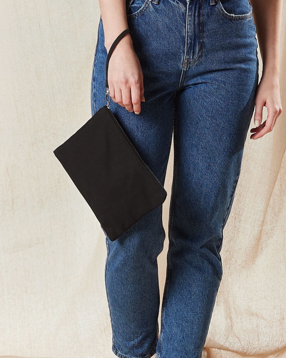 WESTFORDMILL CANVAS WRISTLET POUCH Taschen personalisierbar