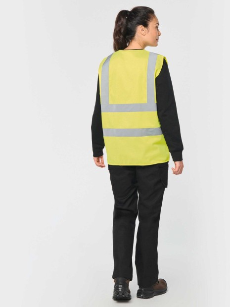 Gilets de sécurité à personnaliser WK. DESIGNED TO WORK Gilet adulte haute visibilité unisexe 