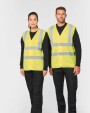 WK. DESIGNED TO WORK HI-VIS Sicherheitsweste Erwachsene Unisex Warnwesten personalisierbar