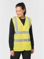 Gilets de sécurité à personnaliser WK. DESIGNED TO WORK Gilet adulte haute visibilité unisexe 