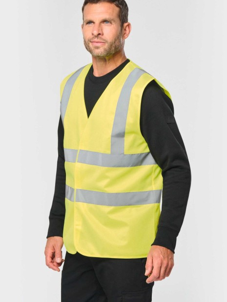 Gilets de sécurité à personnaliser WK. DESIGNED TO WORK Gilet adulte haute visibilité unisexe 