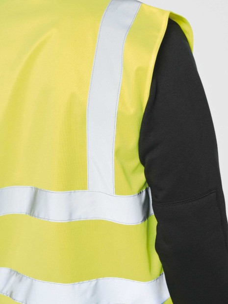 Gilets de sécurité à personnaliser WK. DESIGNED TO WORK Gilet adulte haute visibilité unisexe 