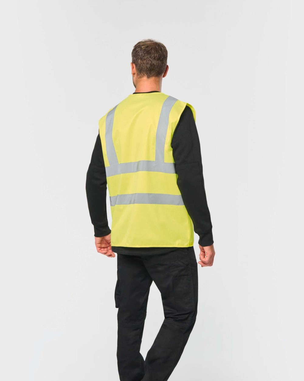 Fluo vestjes WK. DESIGNED TO WORK HI-VIS veiligheidshesje volwassene unisex voor bedrukking &amp; borduring