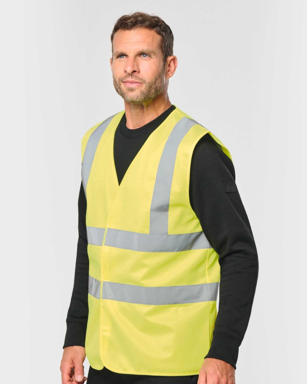 WK. DESIGNED TO WORK HI-VIS Sicherheitsweste Erwachsene Unisex Warnwesten personalisierbar