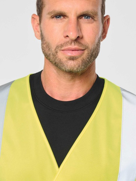 Gilets de sécurité à personnaliser WK. DESIGNED TO WORK Gilet adulte haute visibilité unisexe 