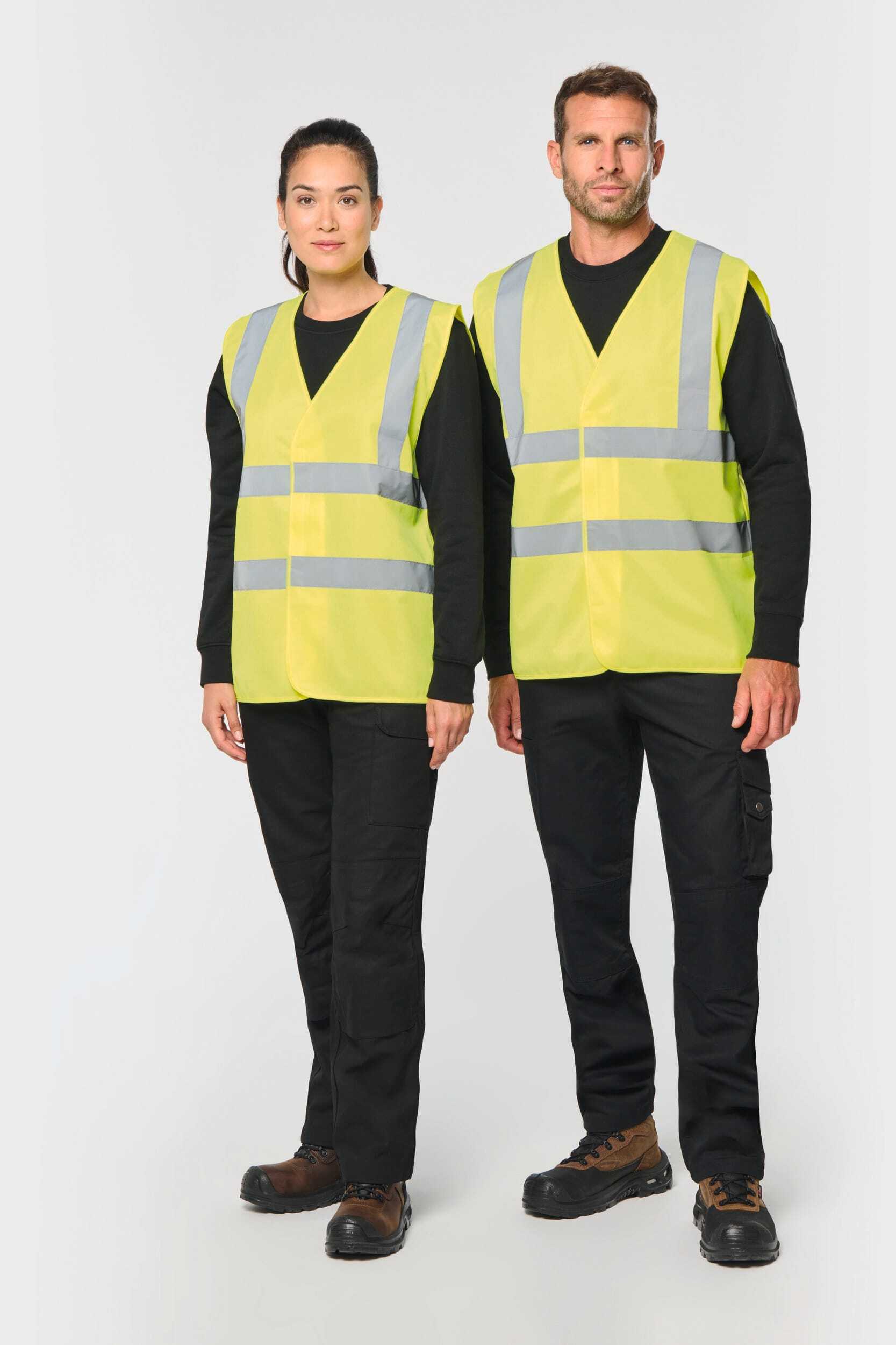 Gilets de sécurité personnalisable WK. DESIGNED TO WORK Gilet adulte haute visibilité unisexe
