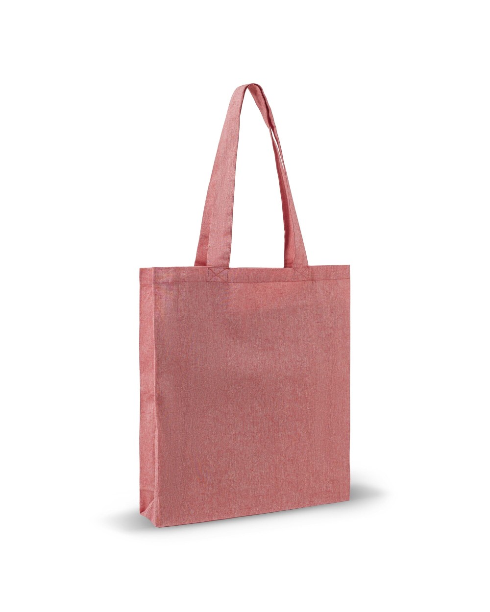 Tassen & Zakken 4DO Schoudertas recycled katoen 140g/m² 38x42x10cm voor bedrukking &amp; borduring