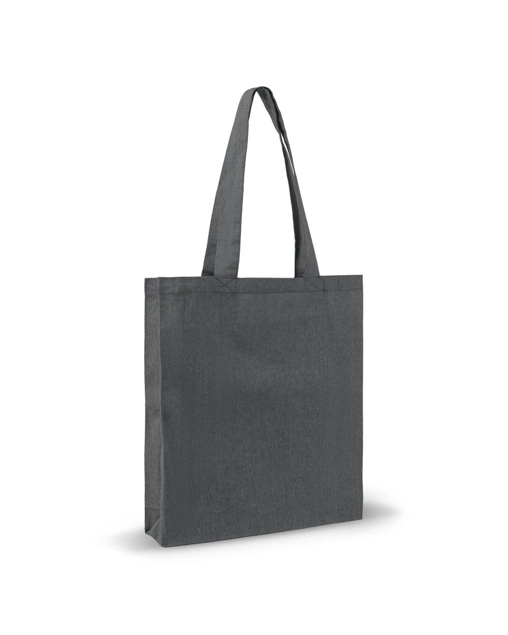 Tassen & Zakken 4DO Schoudertas recycled katoen 140g/m² 38x42x10cm voor bedrukking &amp; borduring