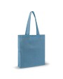 Tassen & Zakken 4DO Schoudertas recycled katoen 140g/m² 38x42x10cm voor bedrukking &amp; borduring
