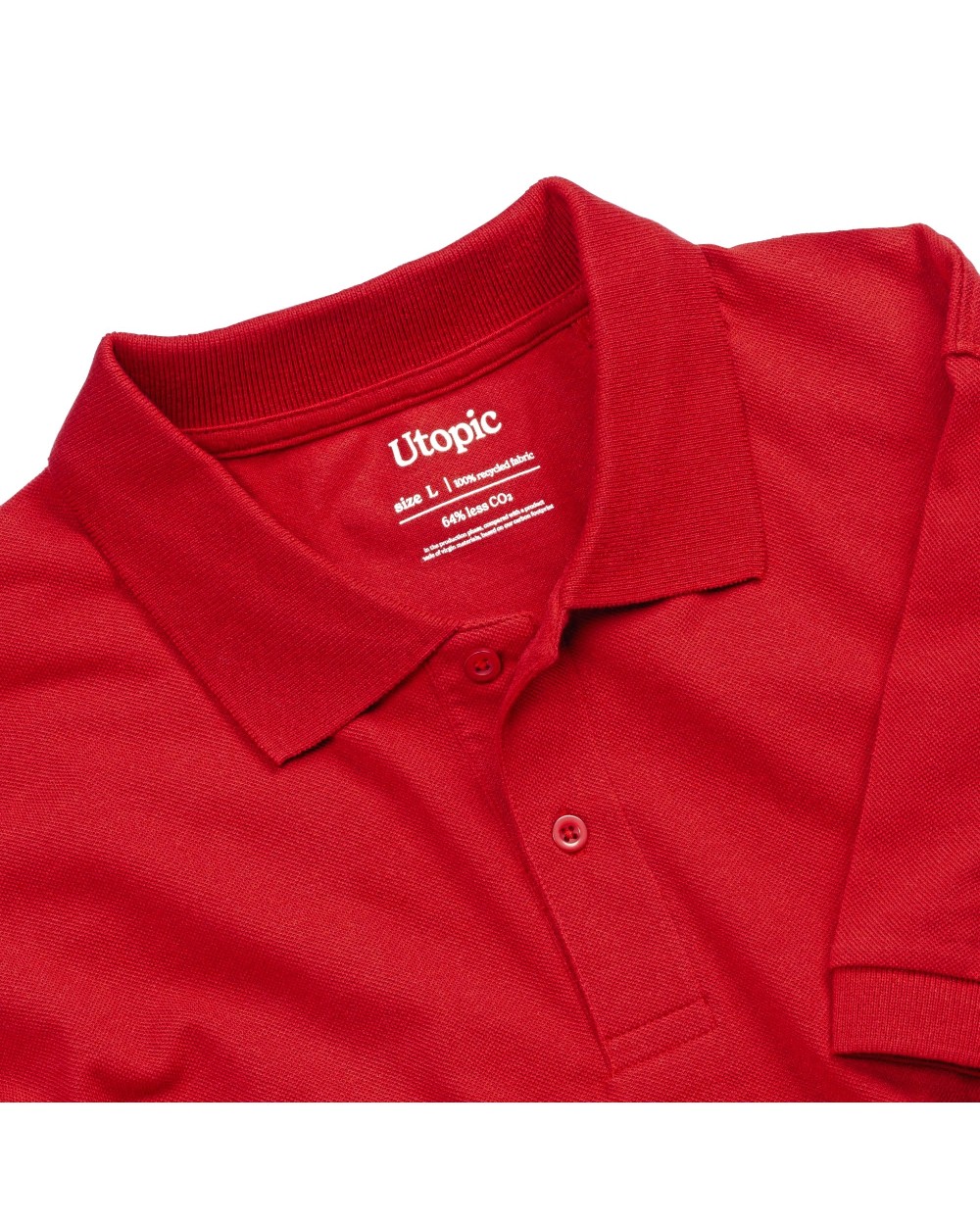 Polo's UTOPIC Unisex Short-Sleeved Polo Shirt voor bedrukking &amp; borduring