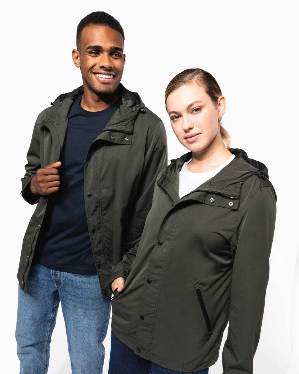 Vestes personnalisable KARIBAN Veste écoresponsable à capuche unisexe