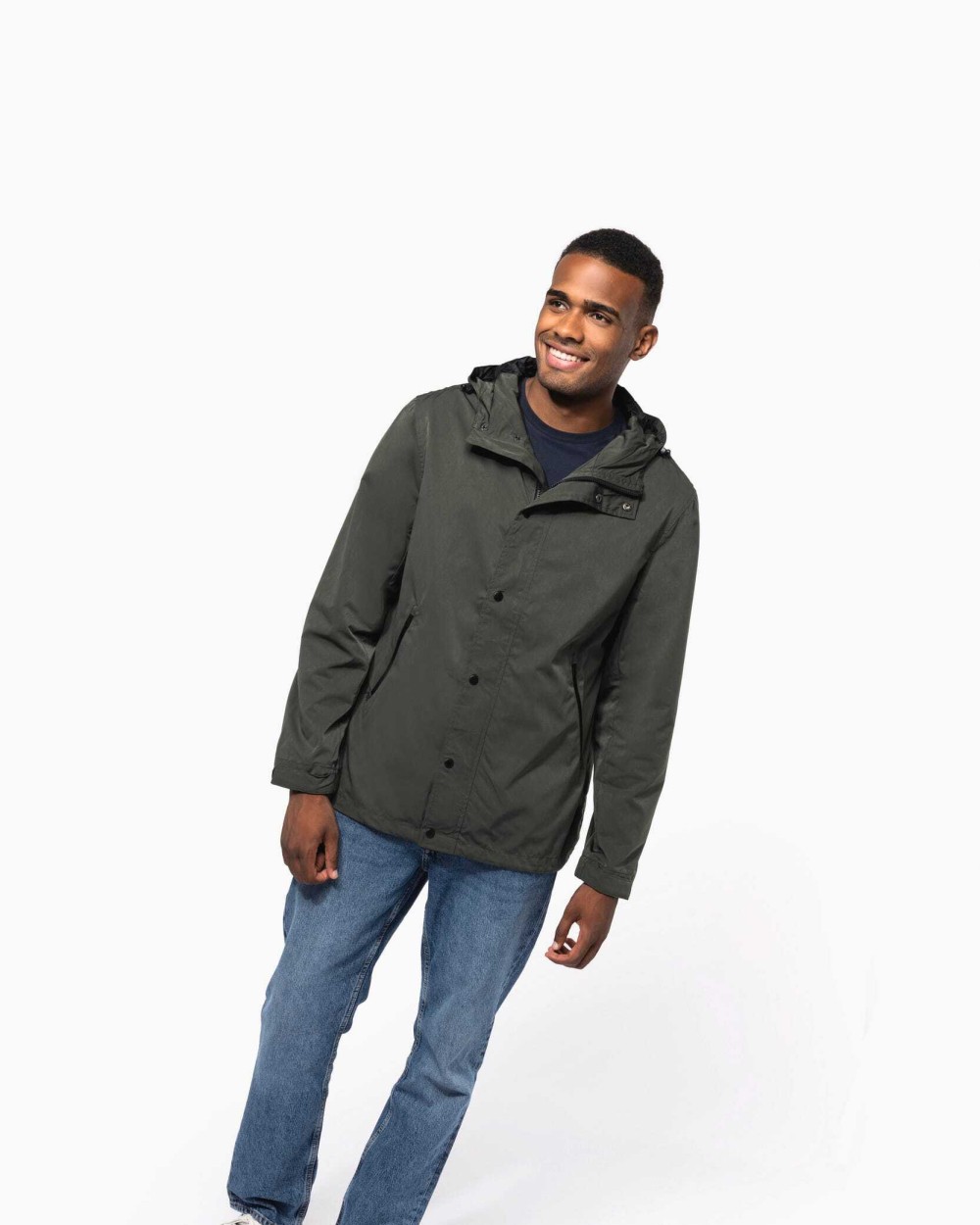 KARIBAN Leichte Kapuzenjacke Jacken personalisierbar