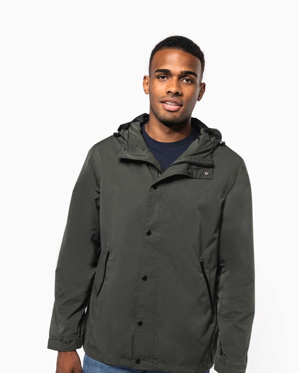 KARIBAN Leichte Kapuzenjacke Jacken personalisierbar