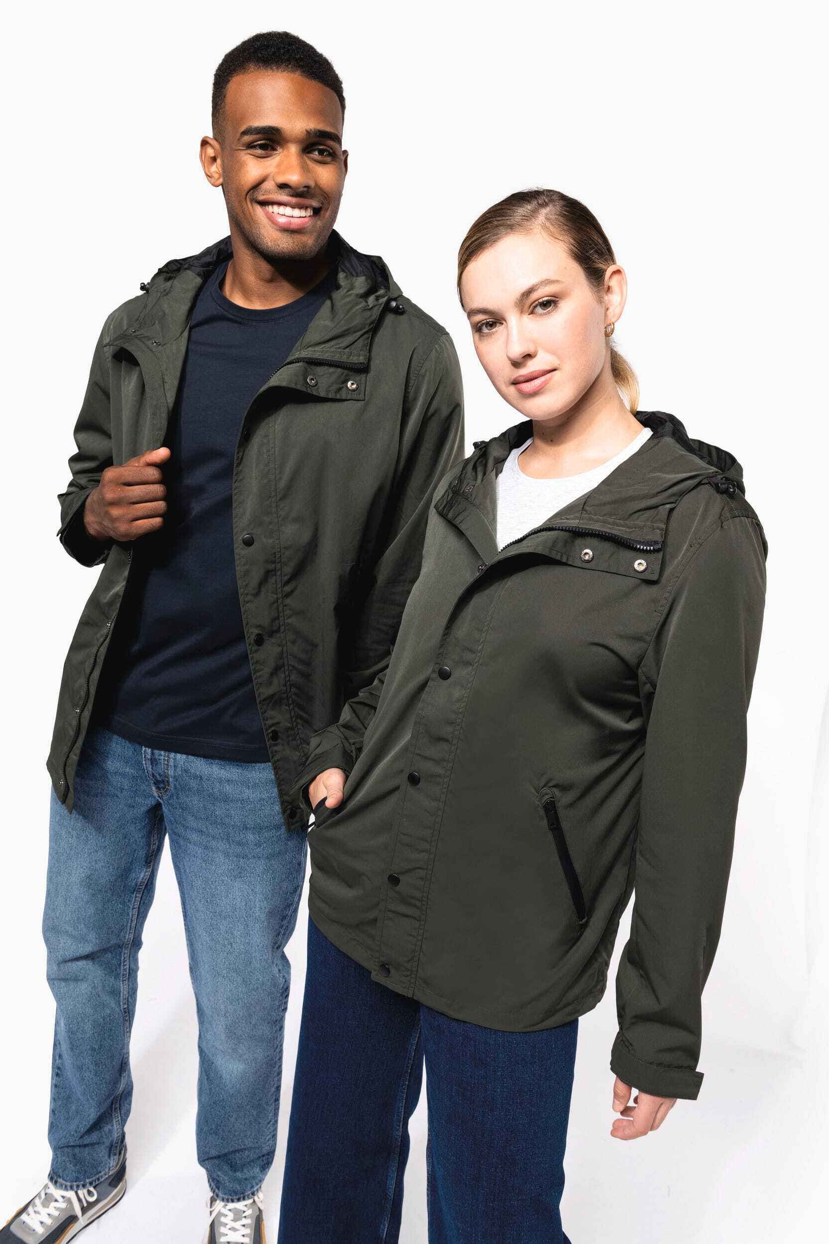 Vestes personnalisable KARIBAN Veste écoresponsable à capuche unisexe