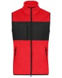 JAMES & NICHOLSON Men´s Fleece Vest Polar Fleeces personalisierbar