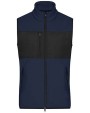 Polar Fleeces JAMES & NICHOLSON Men´s Fleece Vest voor bedrukking &amp; borduring