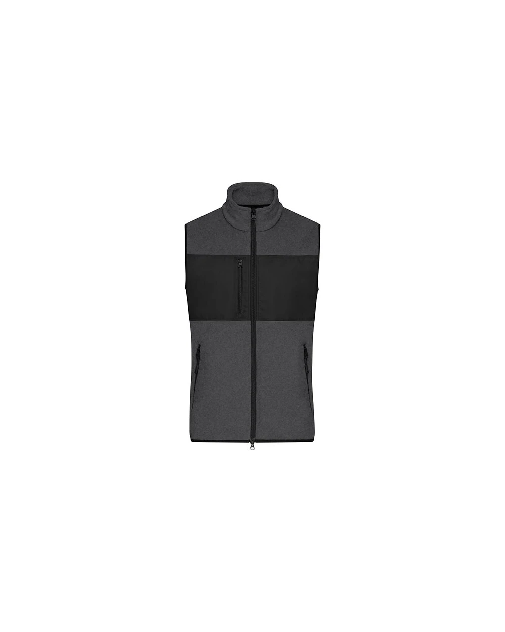 Polar Fleeces JAMES & NICHOLSON Men´s Fleece Vest voor bedrukking &amp; borduring