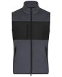 JAMES & NICHOLSON Men´s Fleece Vest Polar Fleeces personalisierbar