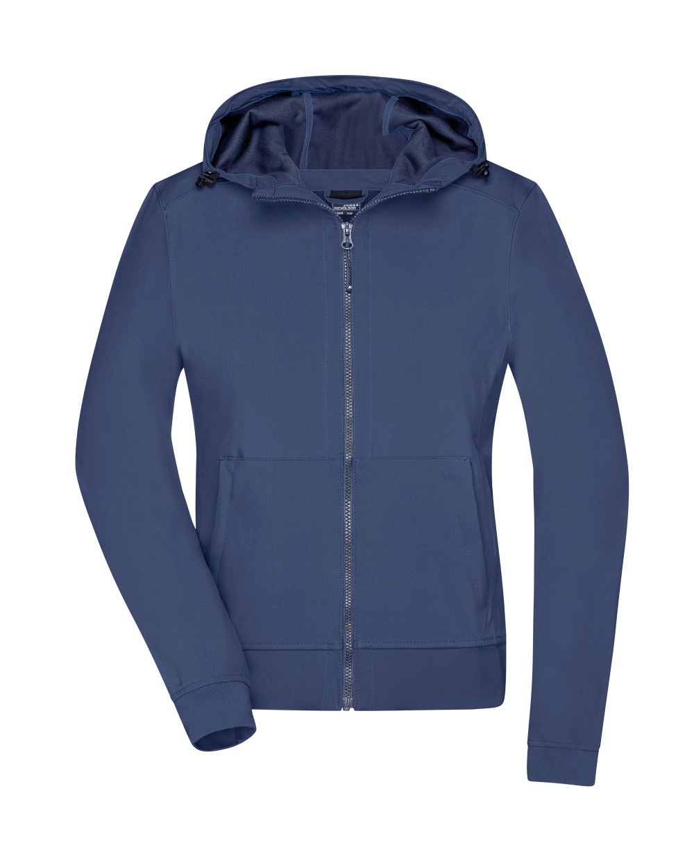 JAMES & NICHOLSON Ladies` Hooded Softshell Jacket Softshells personalisierbar