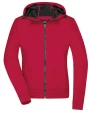 JAMES & NICHOLSON Ladies` Hooded Softshell Jacket Softshells personalisierbar