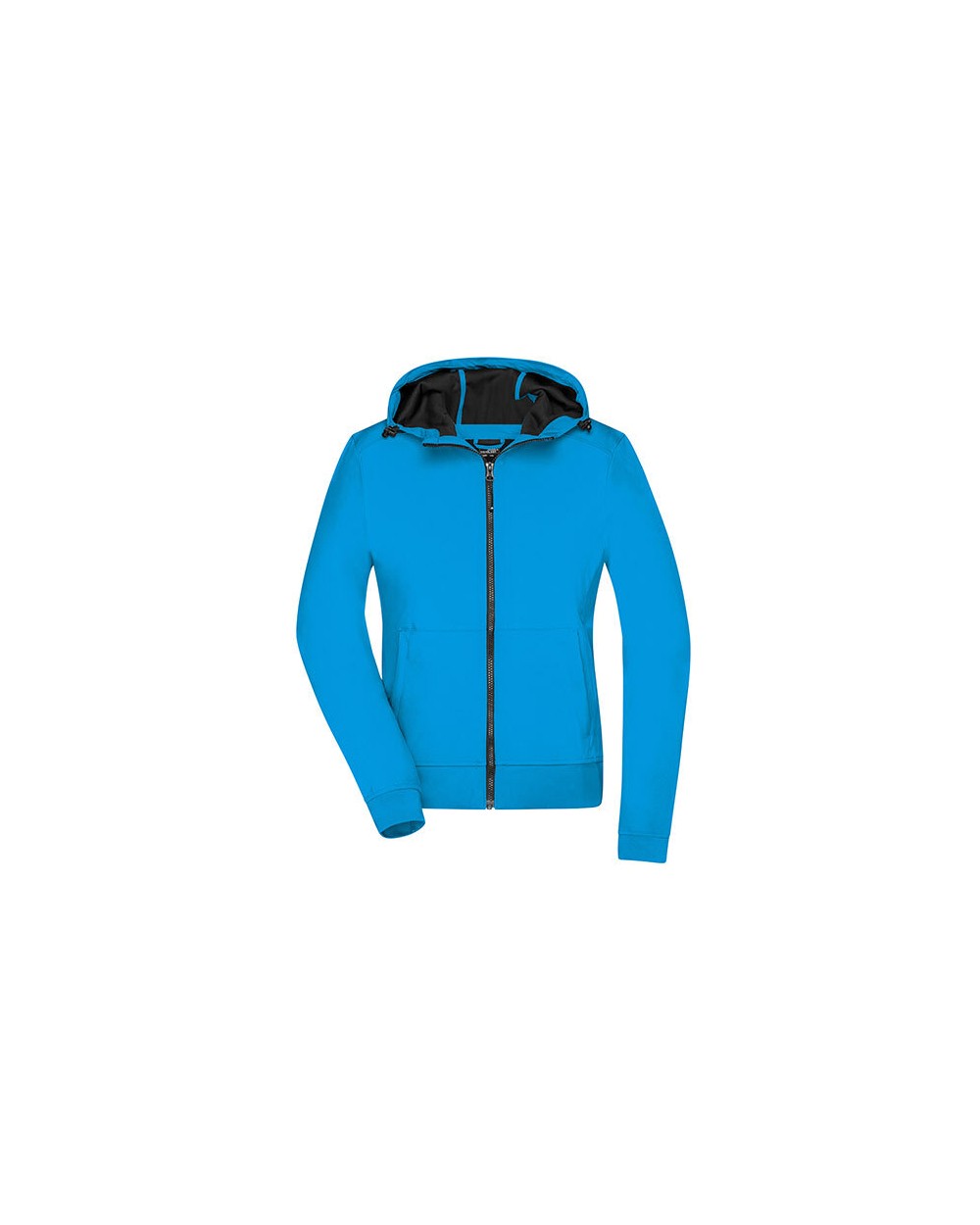 Softshells personnalisable JAMES & NICHOLSON Ladies` Hooded Softshell Jacket