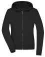 JAMES & NICHOLSON Ladies` Hooded Softshell Jacket Softshells personalisierbar