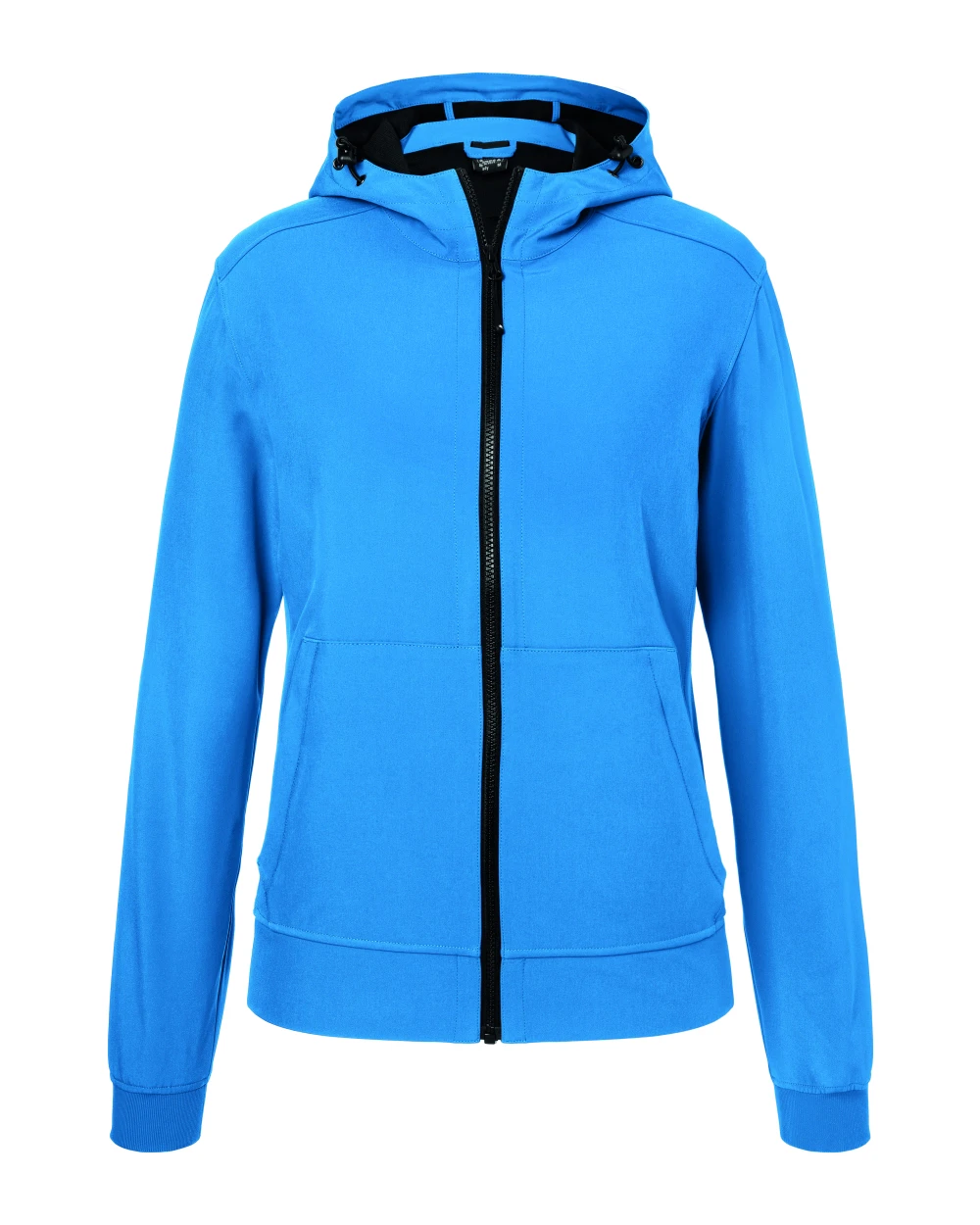 JAMES & NICHOLSON Ladies` Hooded Softshell Jacket Softshells personalisierbar