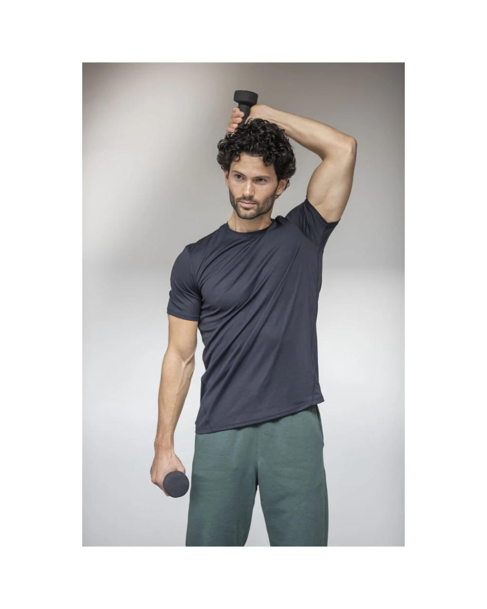 T-shirts ELEVATE Kratos cool fit heren T-shirt met korte mouwen voor bedrukking &amp; borduring