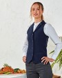 Jassen PREMIER Ladies' Herringbone waistcoat voor bedrukking &amp; borduring