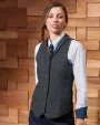 Jassen PREMIER Ladies' Herringbone waistcoat voor bedrukking &amp; borduring