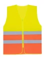 Fluo vestjes KORNTEX COMFORT MESH SAFETY VEST "RHODES" voor bedrukking &amp; borduring