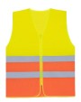 KORNTEX COMFORT MESH SAFETY VEST "RHODES" Warnwesten personalisierbar