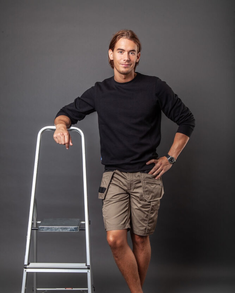 Bermuda's & Shorts PROJOB 5535 SHORT MET SPIJKERZAKKEN voor bedrukking &amp; borduring