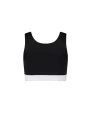 T-shirts SKINNIFIT Kids` Fashion Crop Top voor bedrukking &amp; borduring