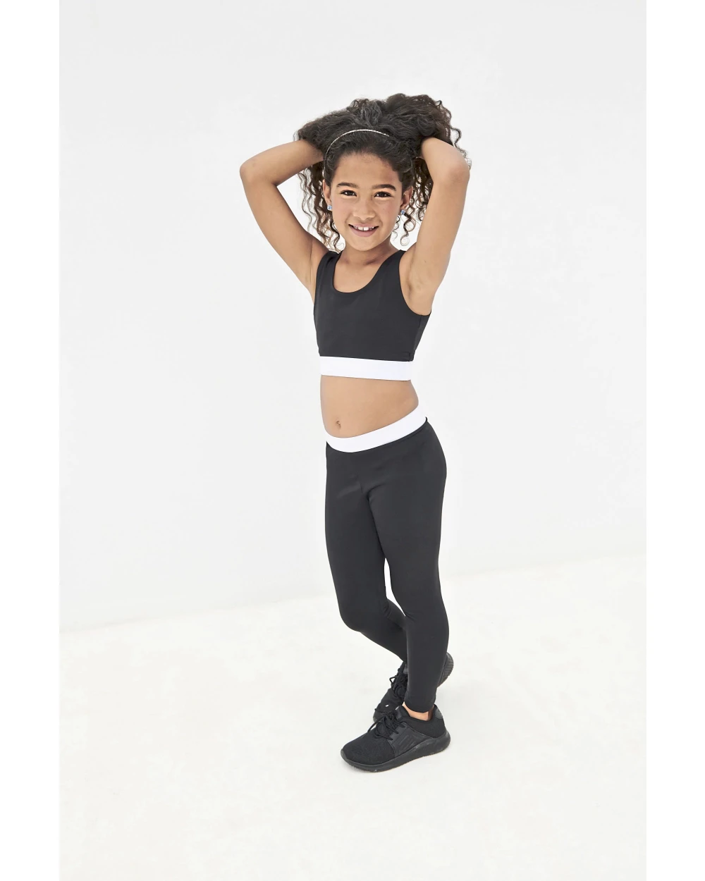 T-shirts SKINNIFIT Kids` Fashion Crop Top voor bedrukking &amp; borduring