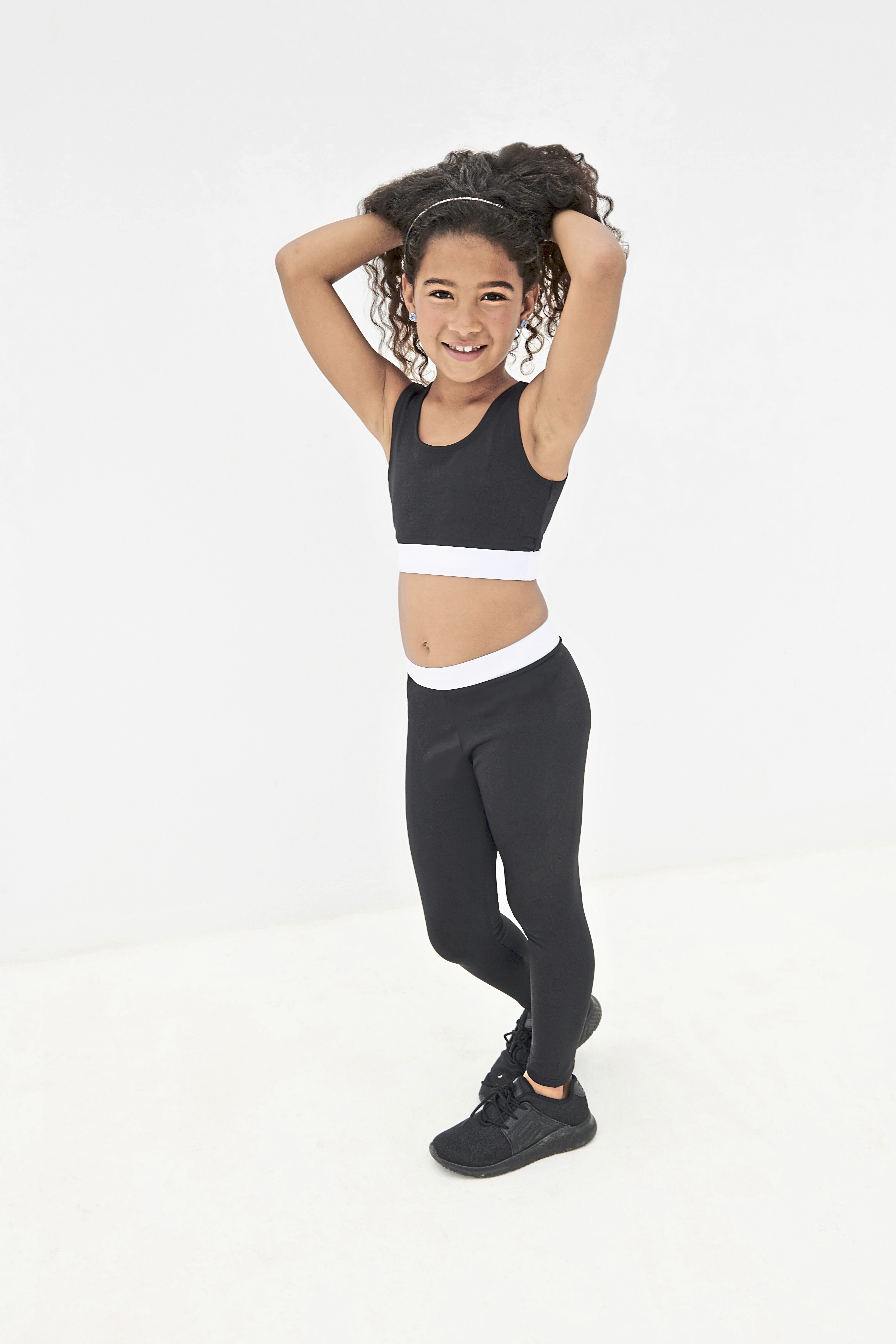 T-Shirts personnalisable SKINNIFIT Kids Fashion Crop Top