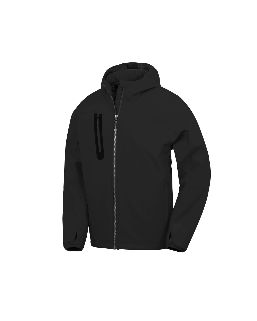 Softshells personnalisable RESULT 3-LAYER RECYCLED PRINTABLE CASUAL HOODED  SOFTSHELL