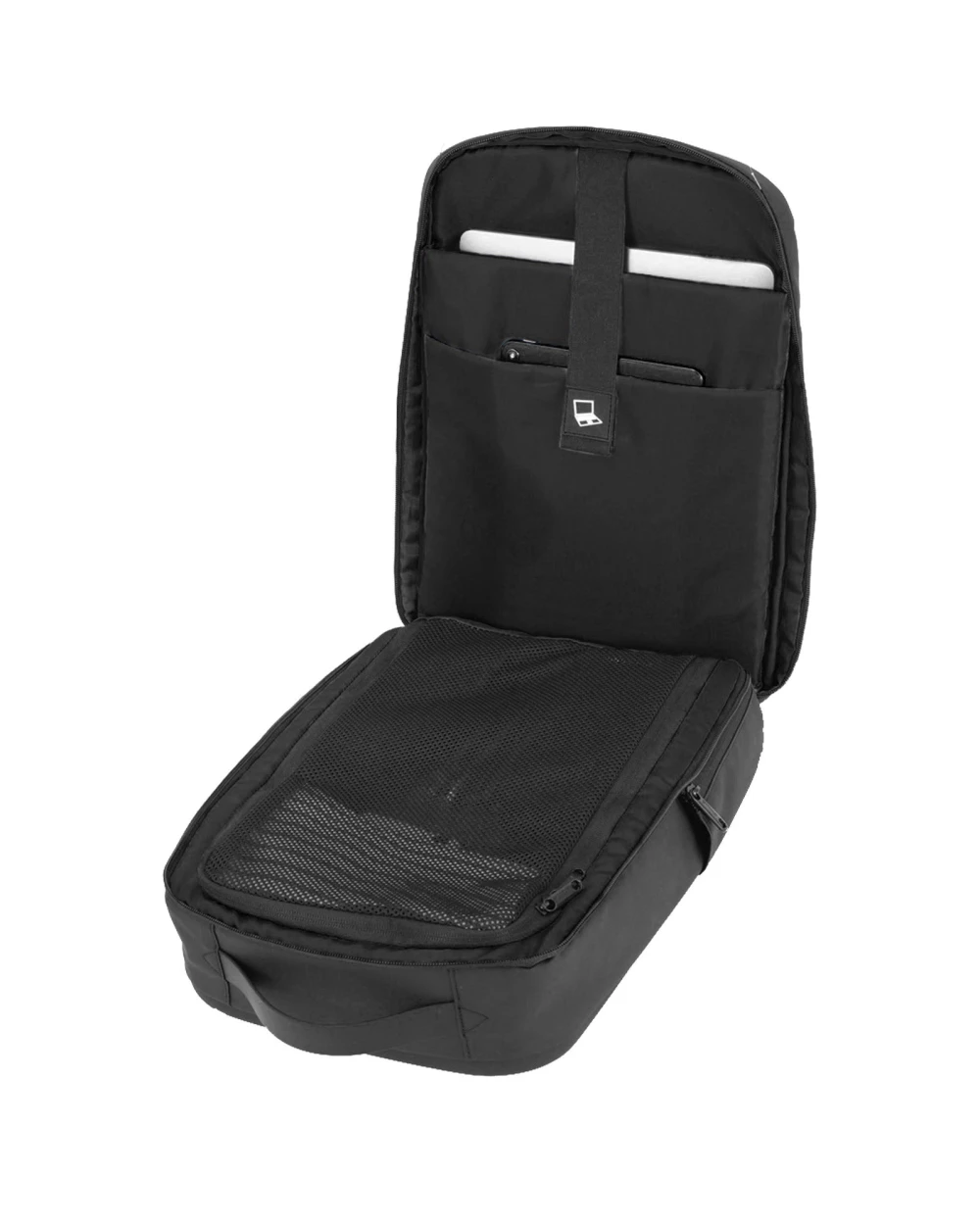SCX.DESIGN SCX.design L12 Shield Rucksack mit eingebauter 10.000 mAh Powerbank und 3-in-1 Ladekabel Taschen personalisierbar